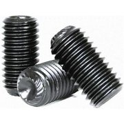 NEWPORT FASTENERS Socket Set Screw, Knurled Cup Point, 1/2-13 x 3", Alloy Steel, Black Oxide, Hex Socket , 10PK 410085-10